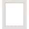 8" x 10" Ivory Double Raised Mat by Studio Décor®, 6" x 8" Opening Size